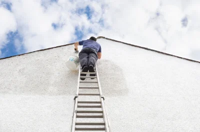 Peinture extérieure à Saint-Pompain — façades et ravalement